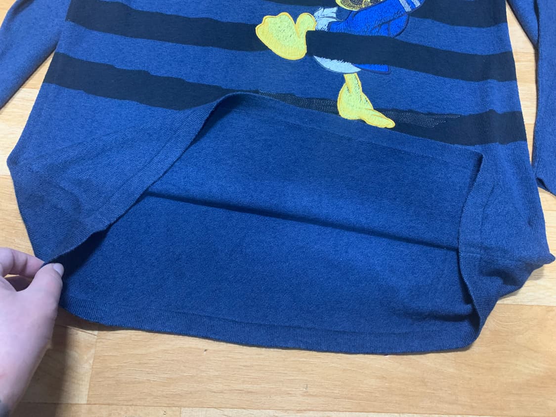 ICEBERG 아이스버그 X 디즈니 by 도널드 덕 롱 니트웨어 상품이미지4