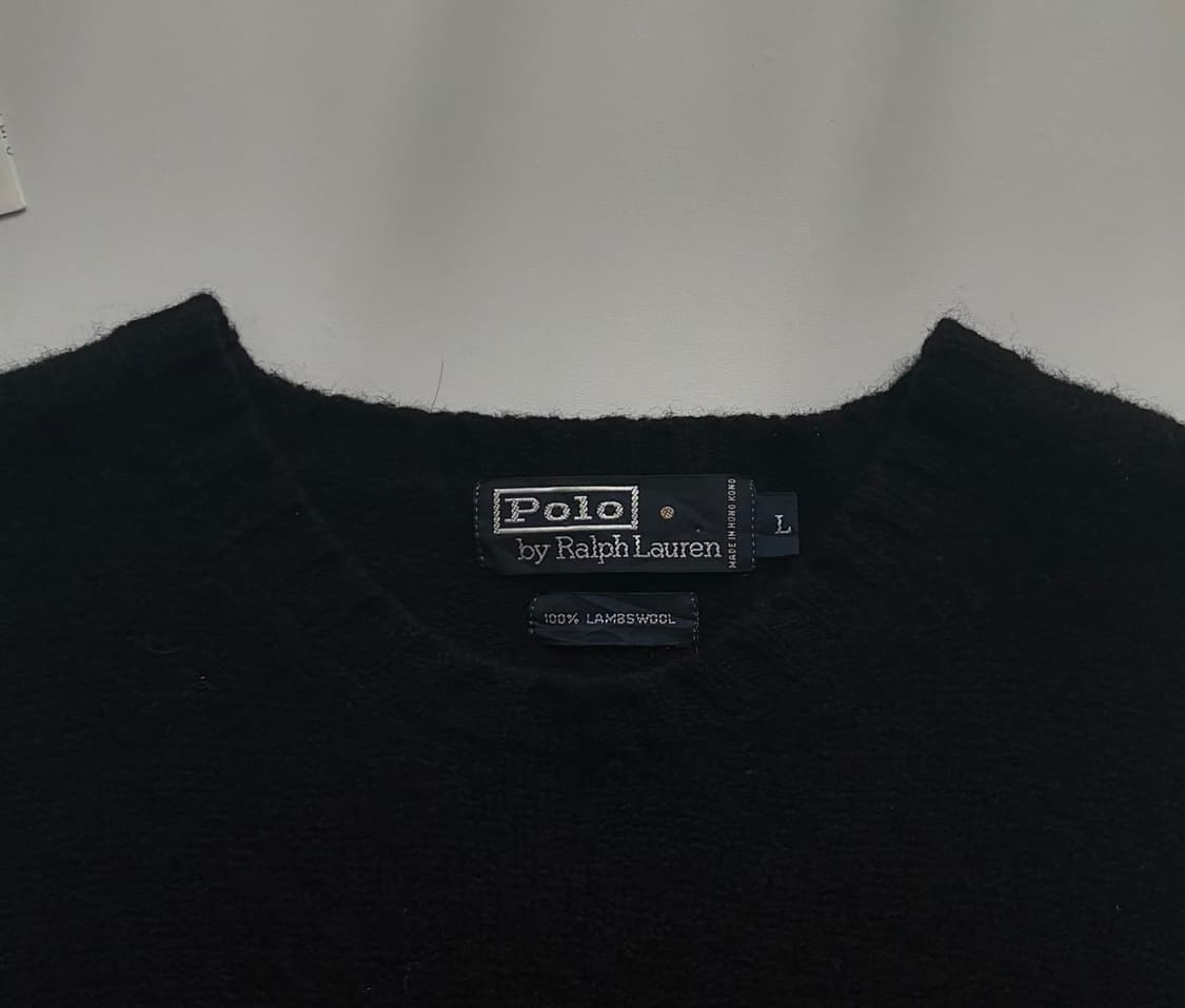 Polo 폴로랄프로렌 램스울 배색 니트 상품이미지4