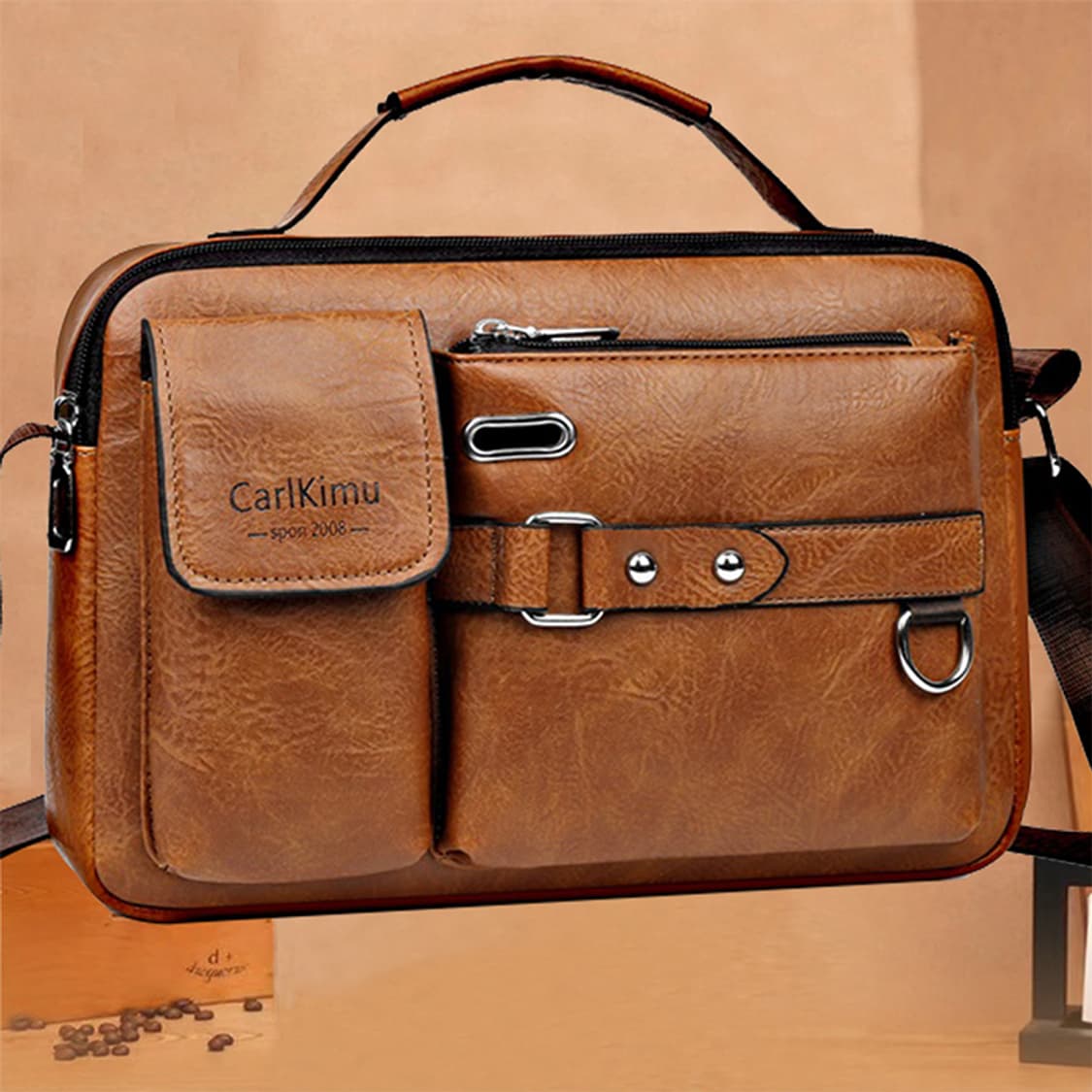 남성 노트북 가방 메신저 백 크로스 숄더 가방 상품이미지1