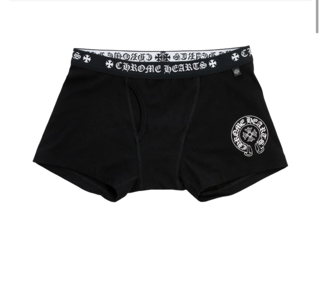 크롬하츠 복서 브리프 블랙 s 새상품 상품이미지1