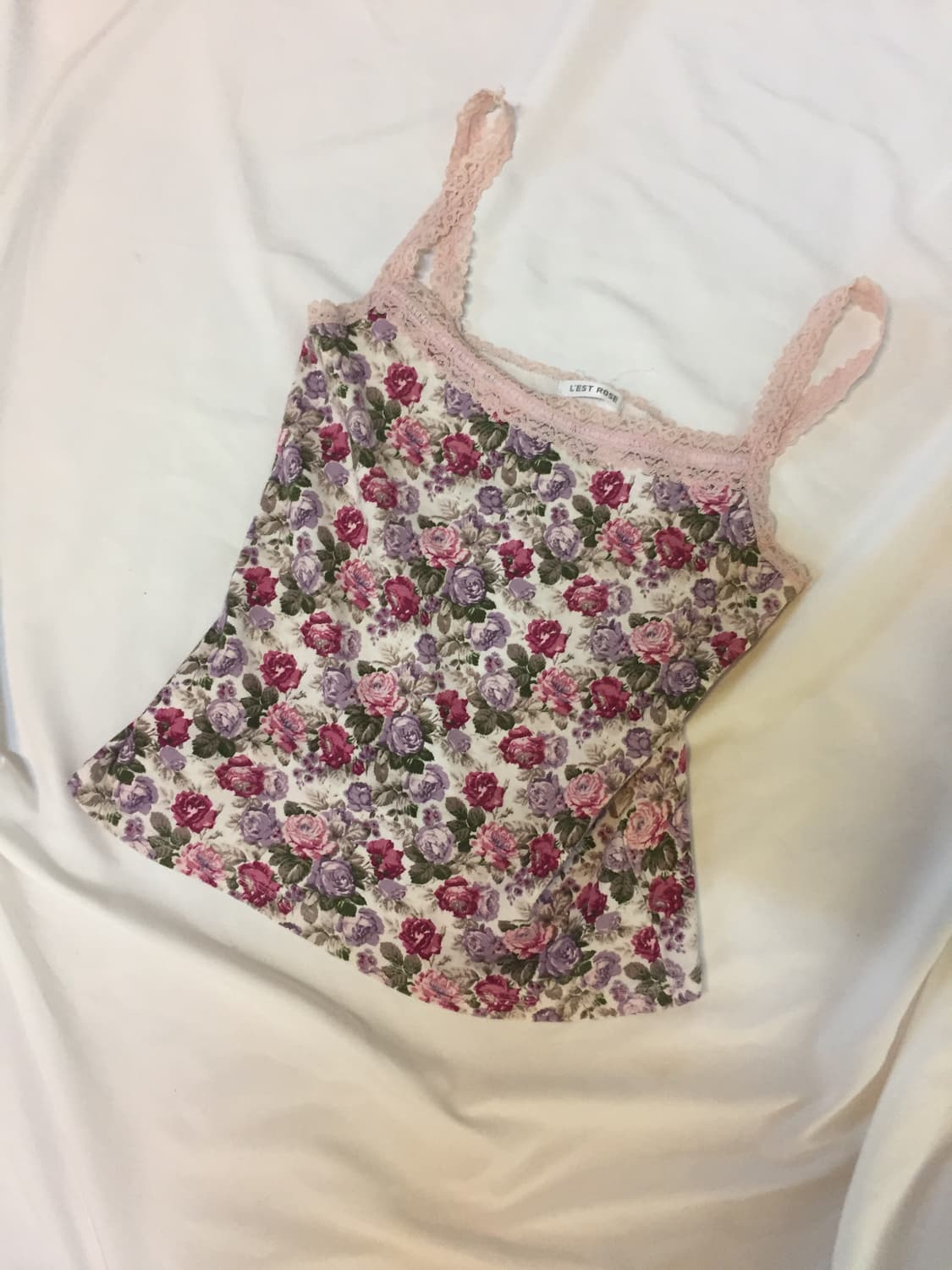 장미 레이스 나시 상품이미지6