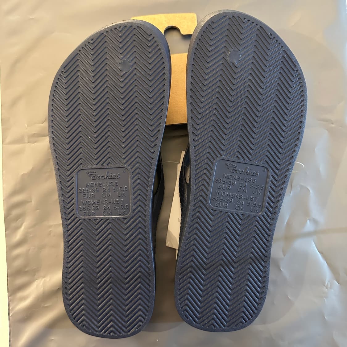 (새상품) 아치스 쪼리 네이비 240 상품이미지3