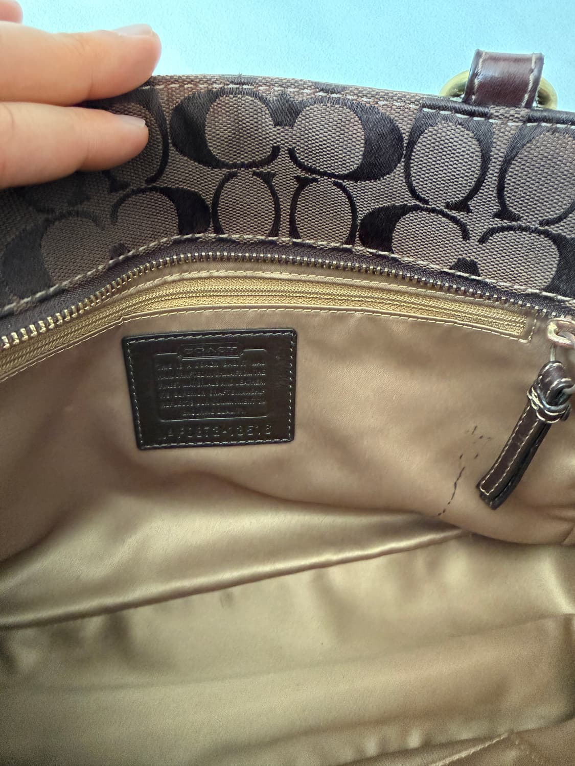 코치(COACH) Y2K 패치워크 숄더백 상품이미지10