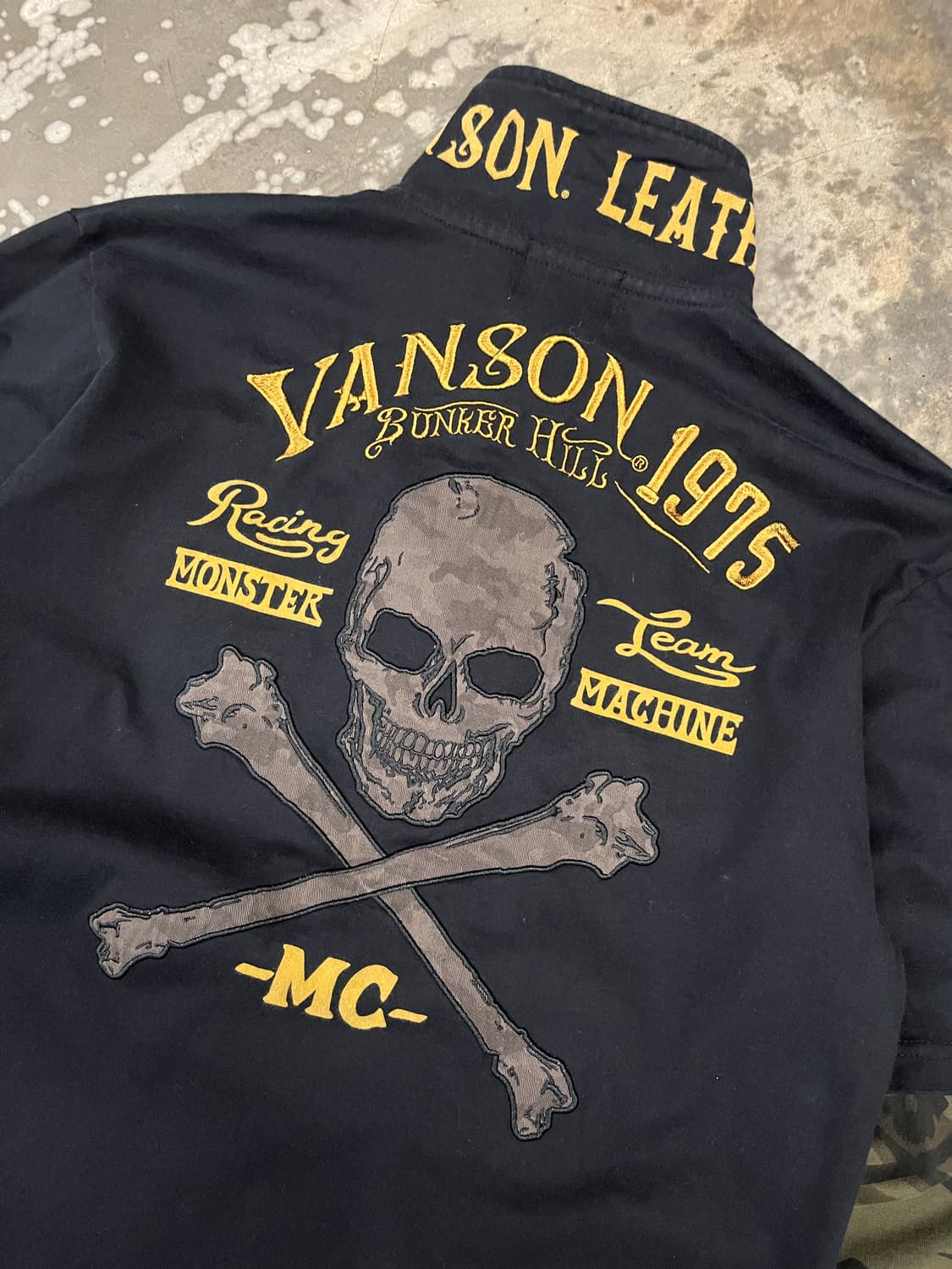 밴슨 카모레이어드 pk티셔츠 L  상품이미지3