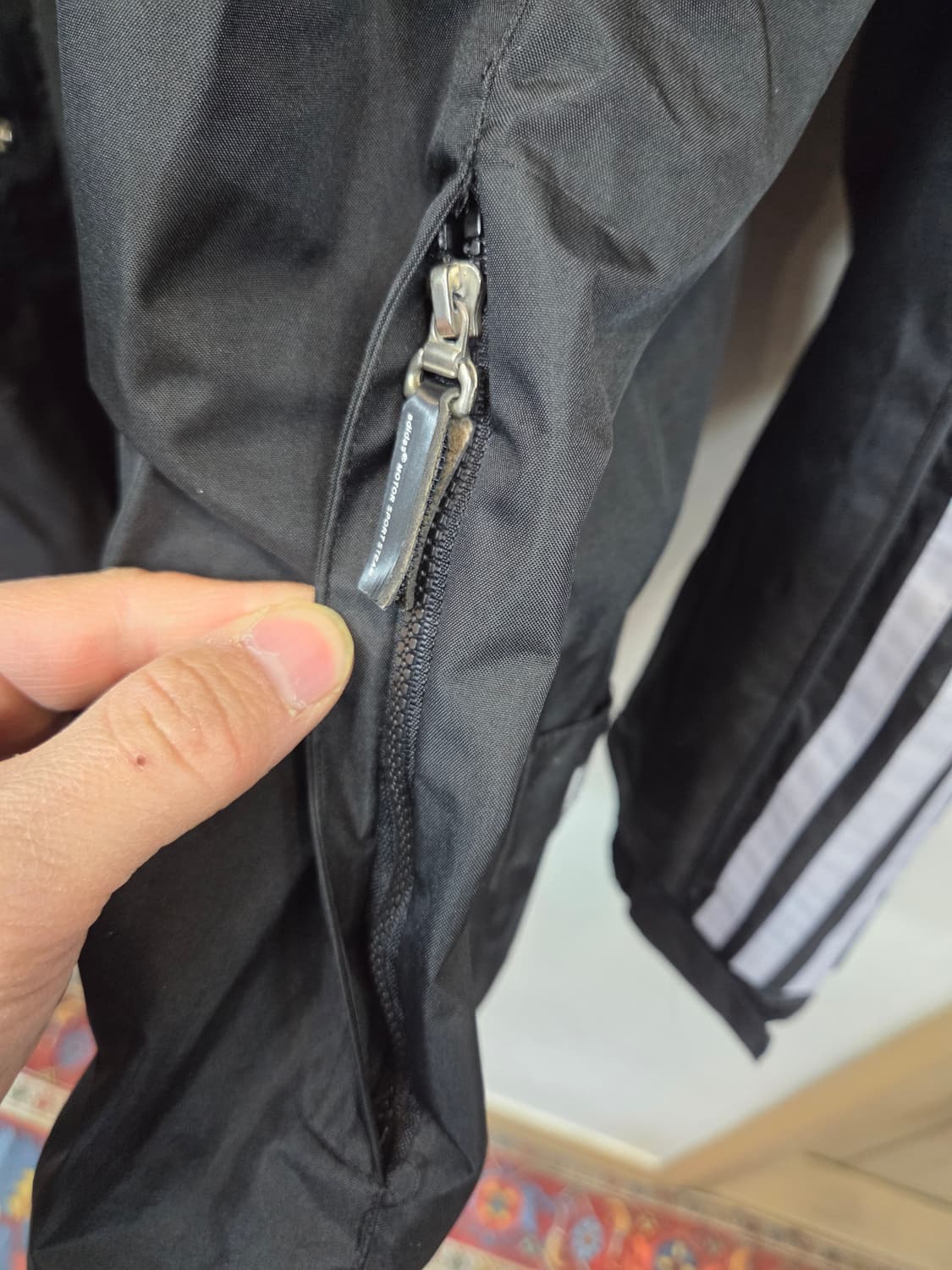 아디다스 올드스쿨 안감플리스 방풍 자켓 95 상품이미지10