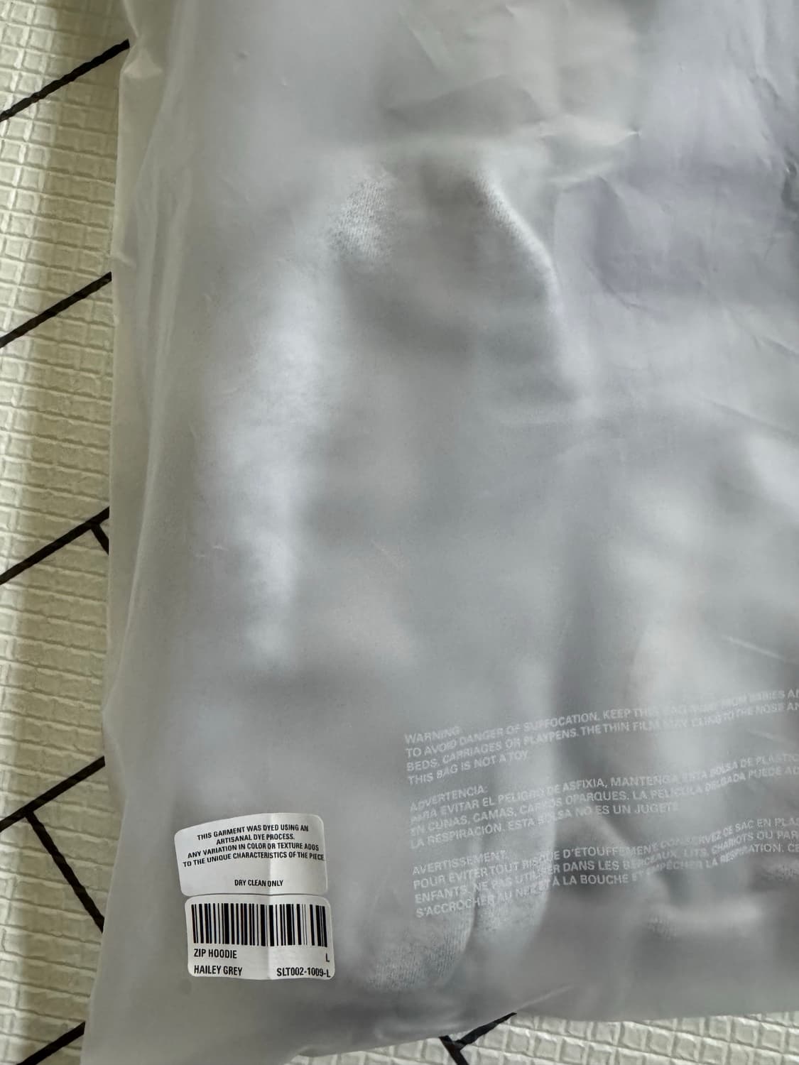 [L] skylrk 후드 집업 헤일리 그레이 상품이미지3