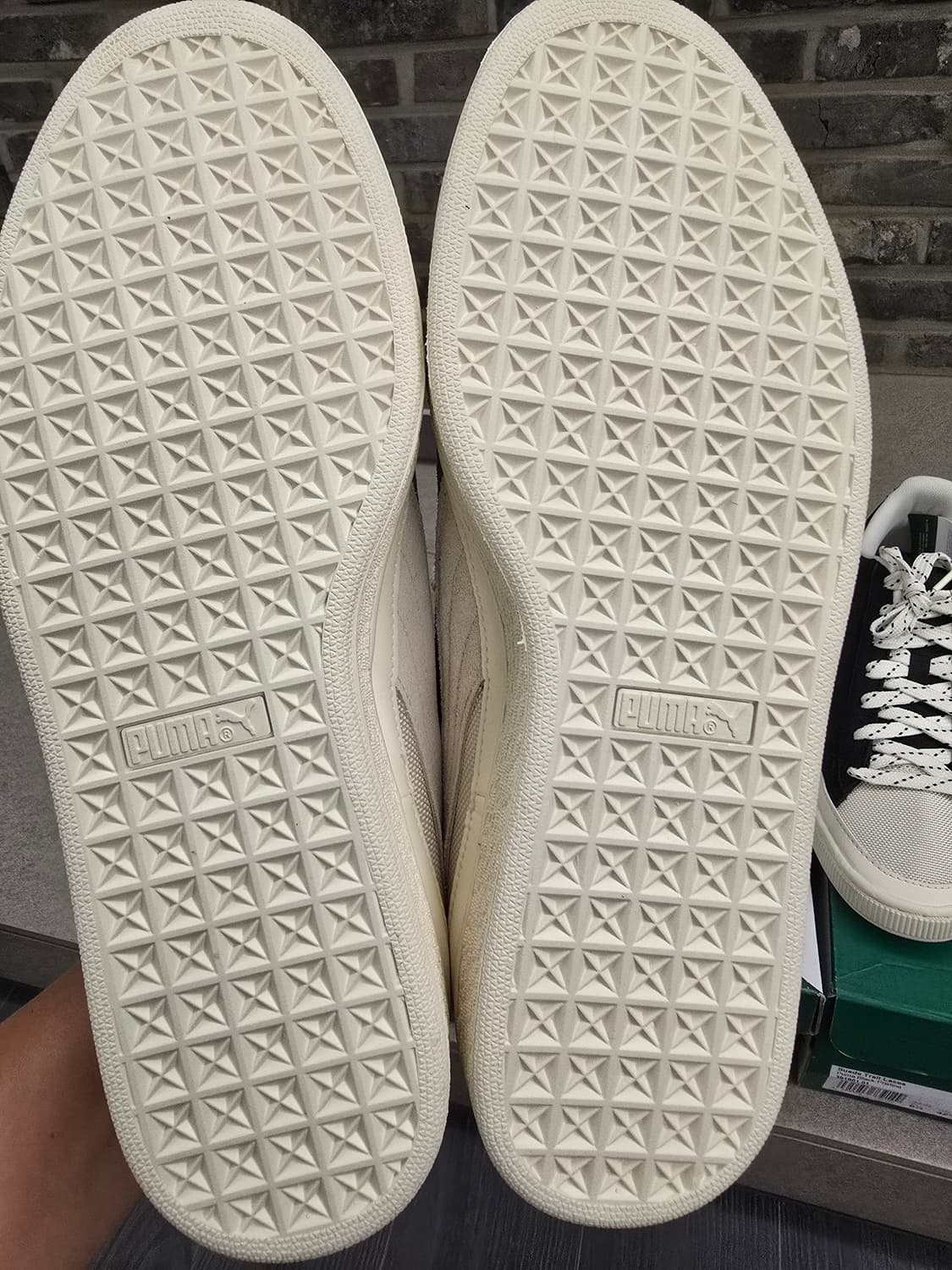 새상품 푸마 스웨이드 275 그린 검정 2개 상품이미지9