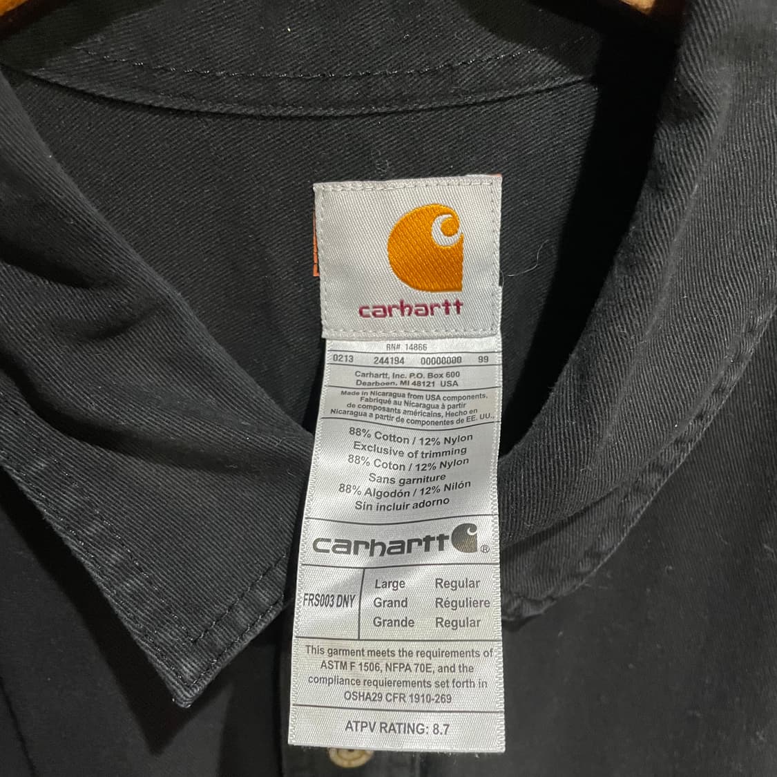 Carhartt Remake work shirt 25 상품이미지10