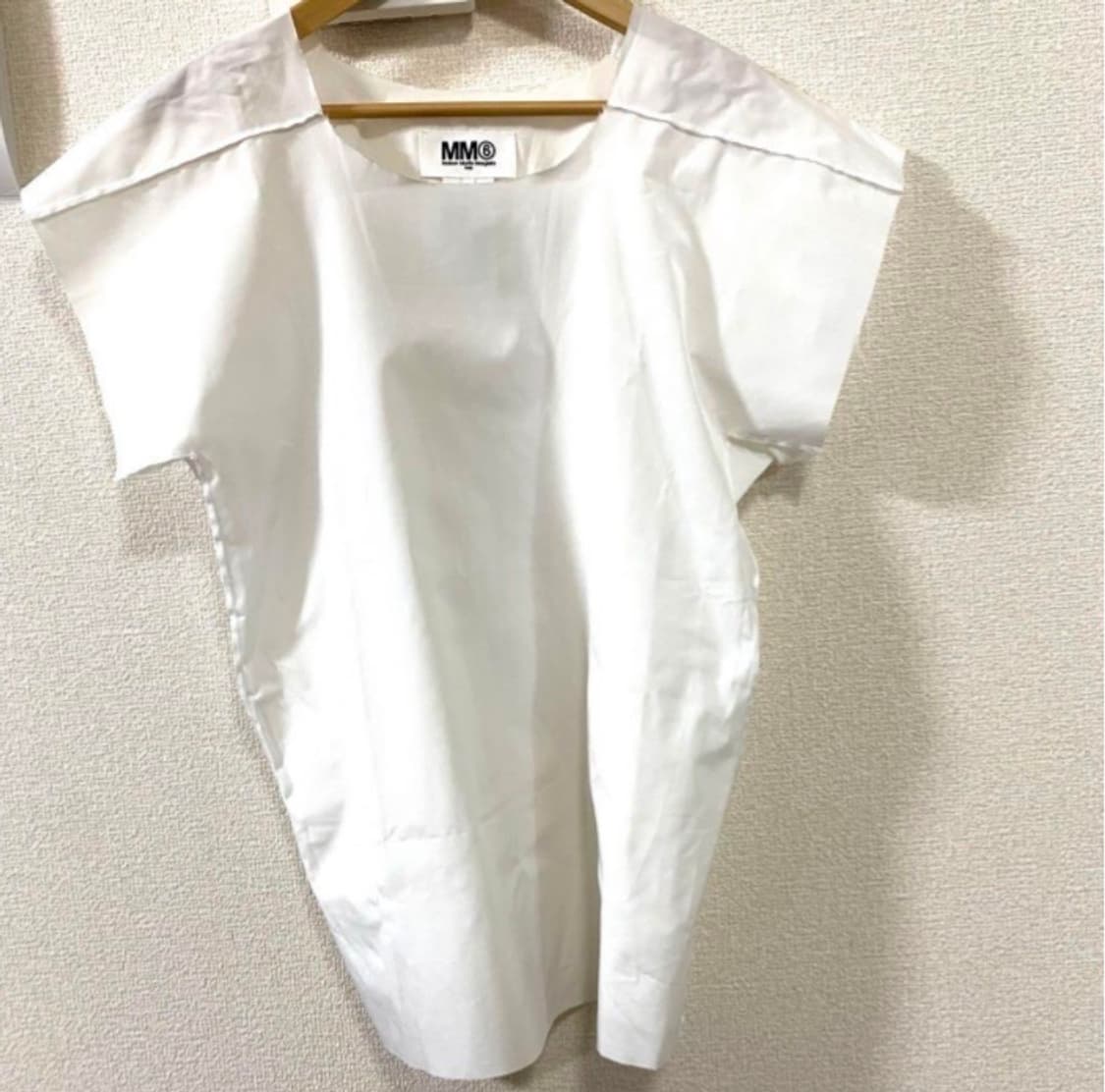 MM6 MaisonMargiela 화이트 블라우스 상품이미지1