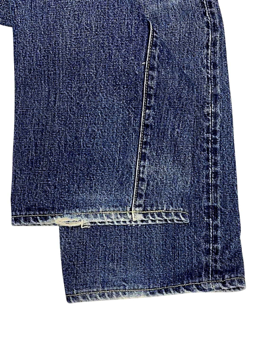 캐피탈 빈티지 워시드 가공 데님 팬츠 상품이미지6