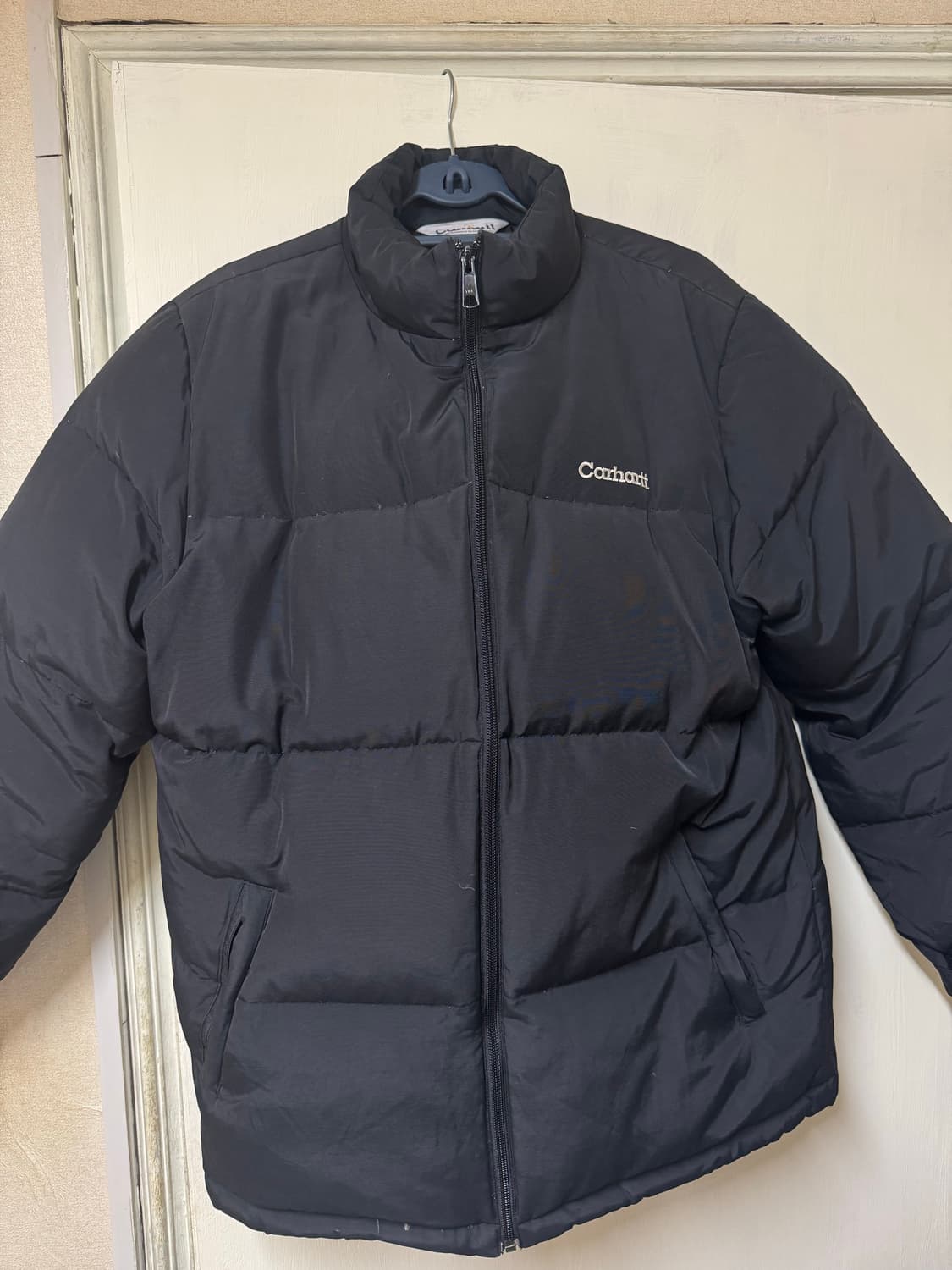 칼하트 오리지널 로고 덕다운 패딩 상품이미지1