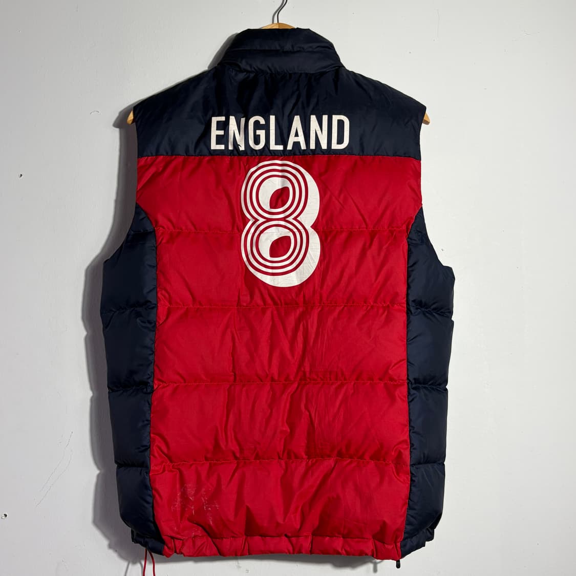 폴로 스포츠 빈티지 레드 & 네이비 패딩 베스트 (무료배송) 상품이미지5