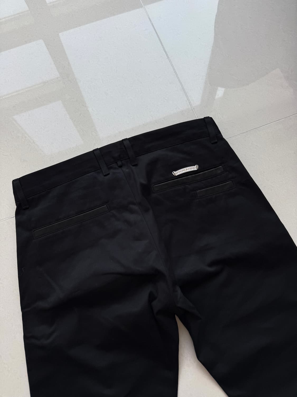 크롬하츠 RS 부츠컷  블랙 팬츠  상품이미지7