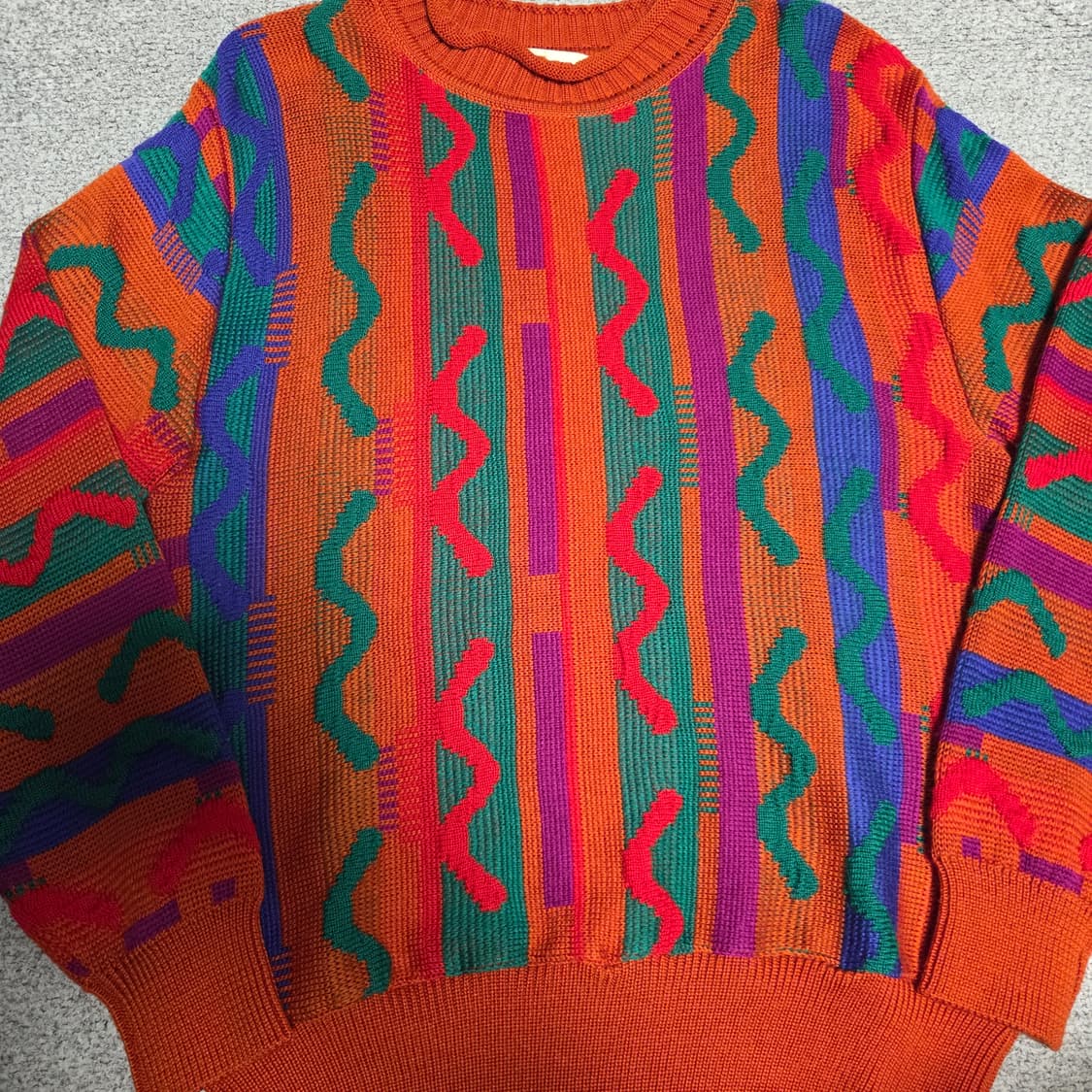 Made in Japan 인디언 모크넥 니트 L(100) 상품이미지3