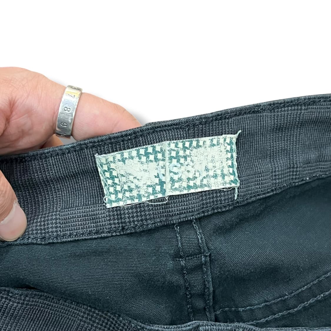  올드 스투시 체크 코튼 팬츠 y14076 상품이미지8