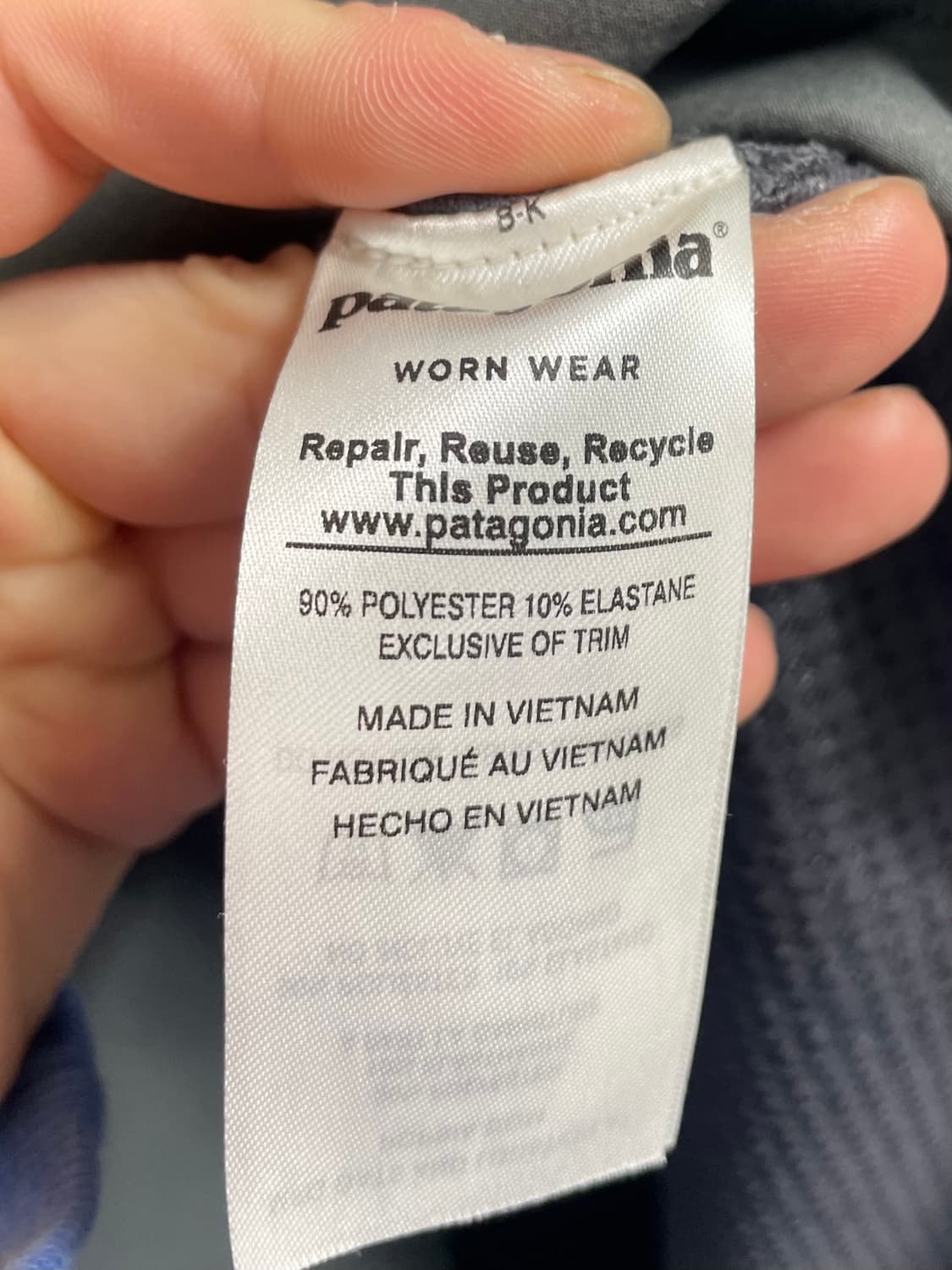 파타고니아 다크그레이 애즈 자켓  (on.557)   상품이미지7