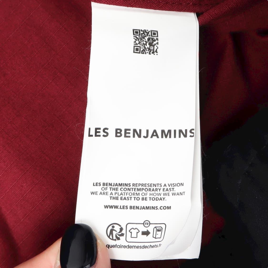 Les benjamins 레 벤자민 코튼 블루종 자켓 상품이미지9