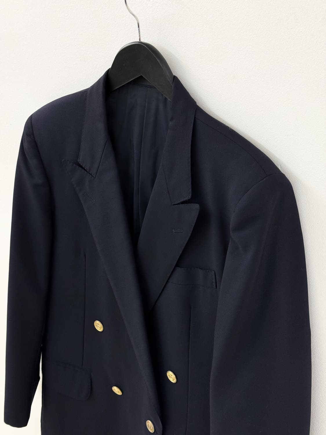Burberry navy gold button 상품이미지4