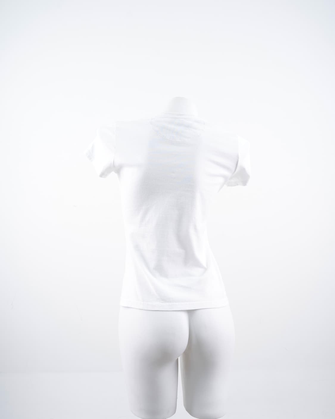 Burberry 블루라벨 로고 화이트 반팔티 상품이미지2