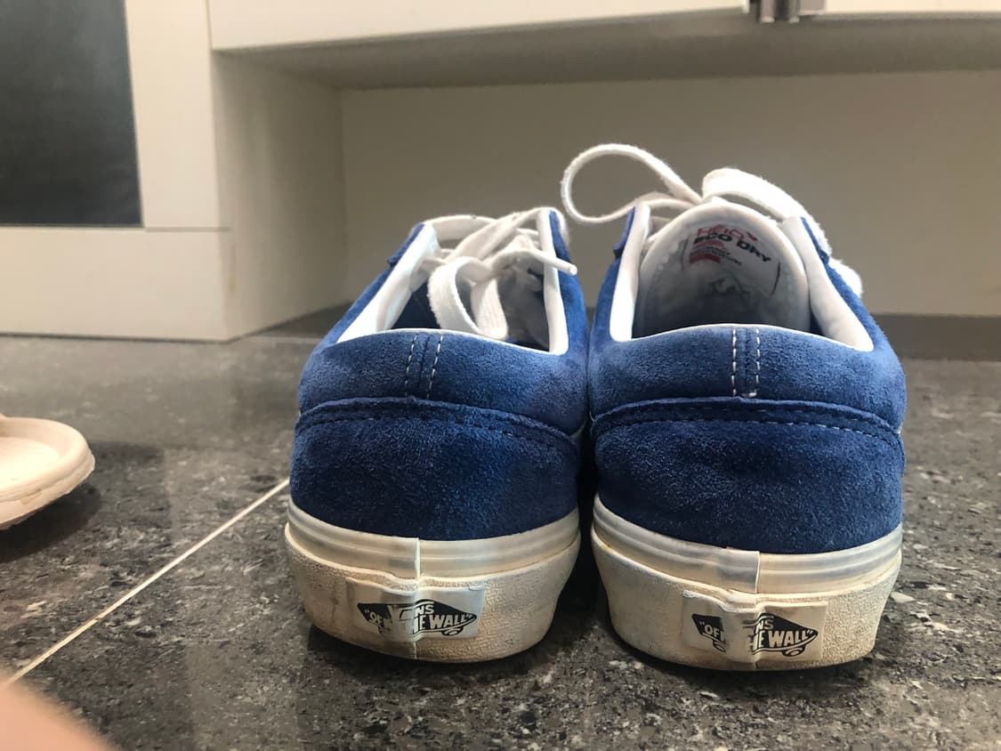 반스 올드스쿨 스웨이드 블루  상품이미지3