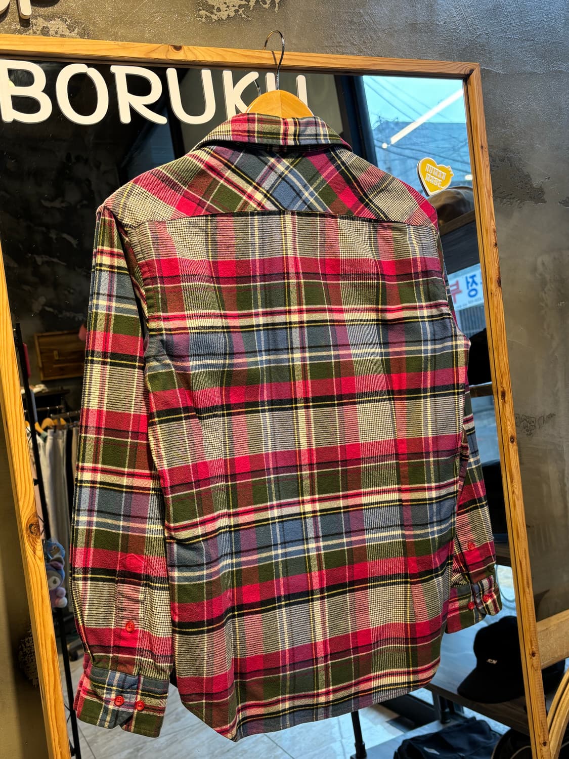 빈폴 체크 셔츠 M 상품이미지6