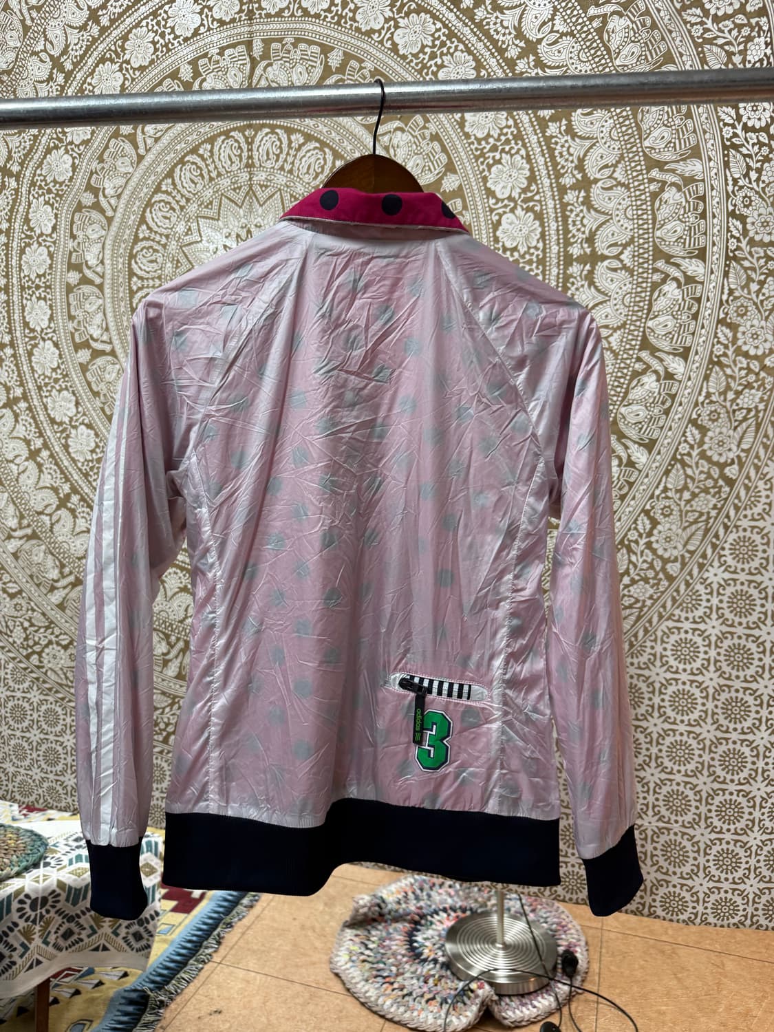 아디다스 여성 골프 도트 바람막이 자켓 (Z1033) 상품이미지6