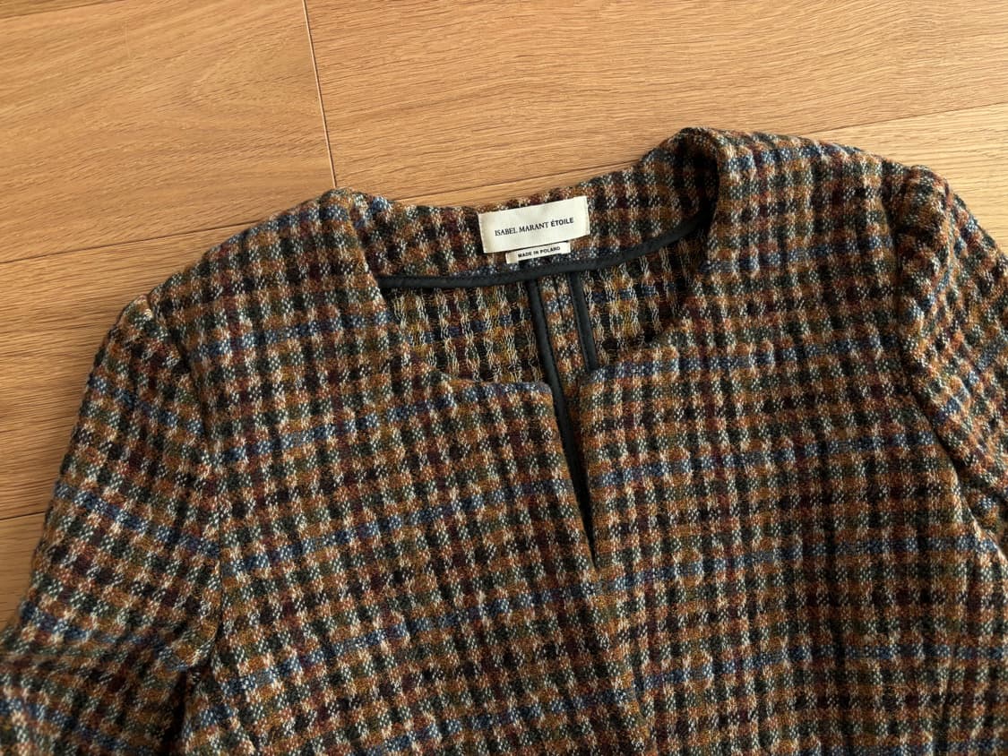 이자벨마랑 에뚜왈 트위드 자켓 38 상품이미지2