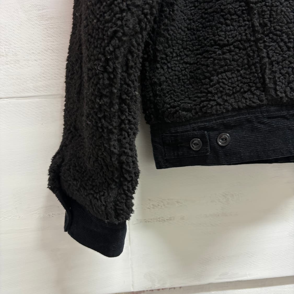 Lee storm rider 리 쉐르파 플리스 라운드넥 트러커 자켓 M 상품이미지4