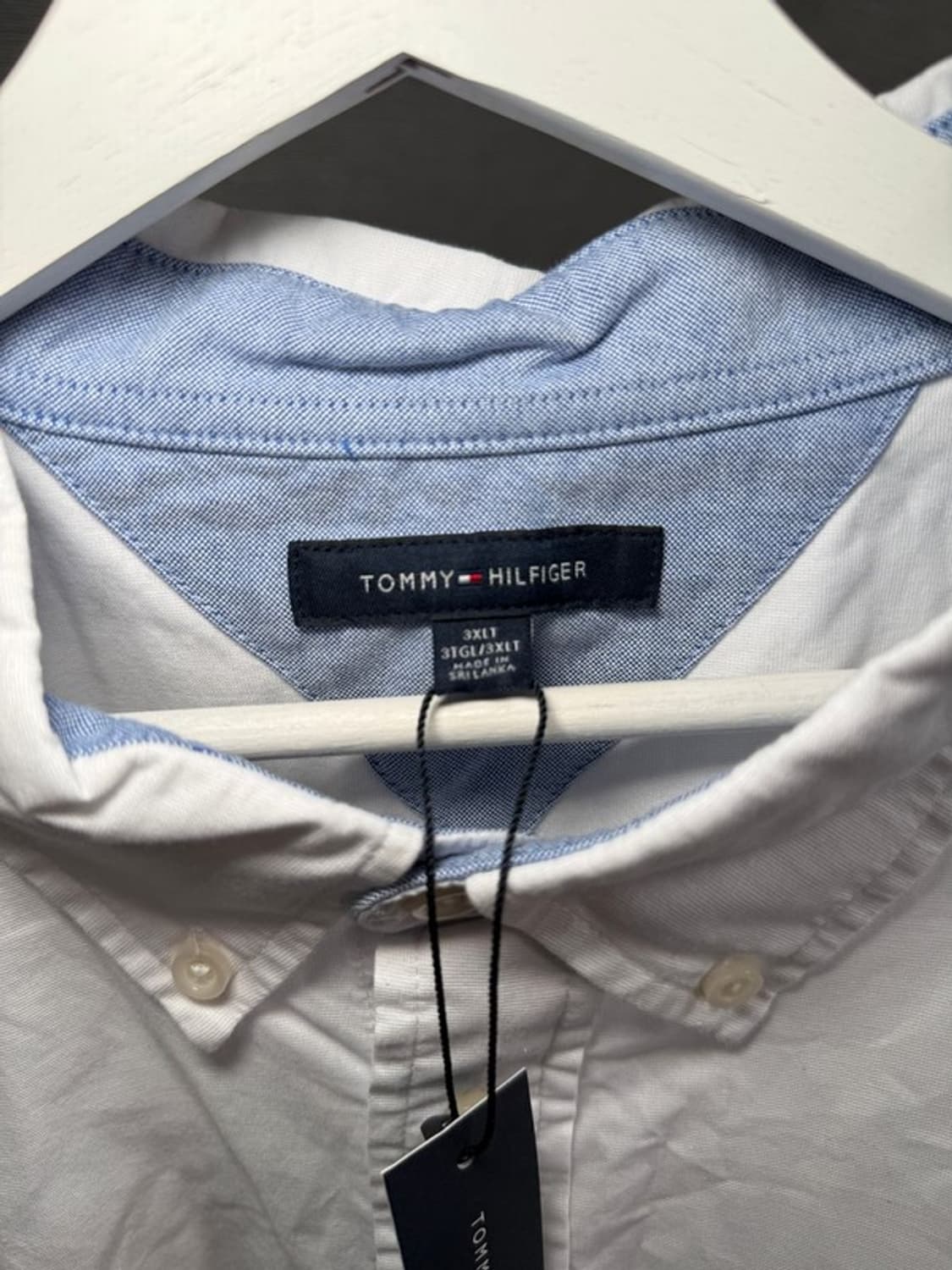 TOMMY HILFIGER 타미힐피거 셔츠 화이트 3XL 상품이미지9