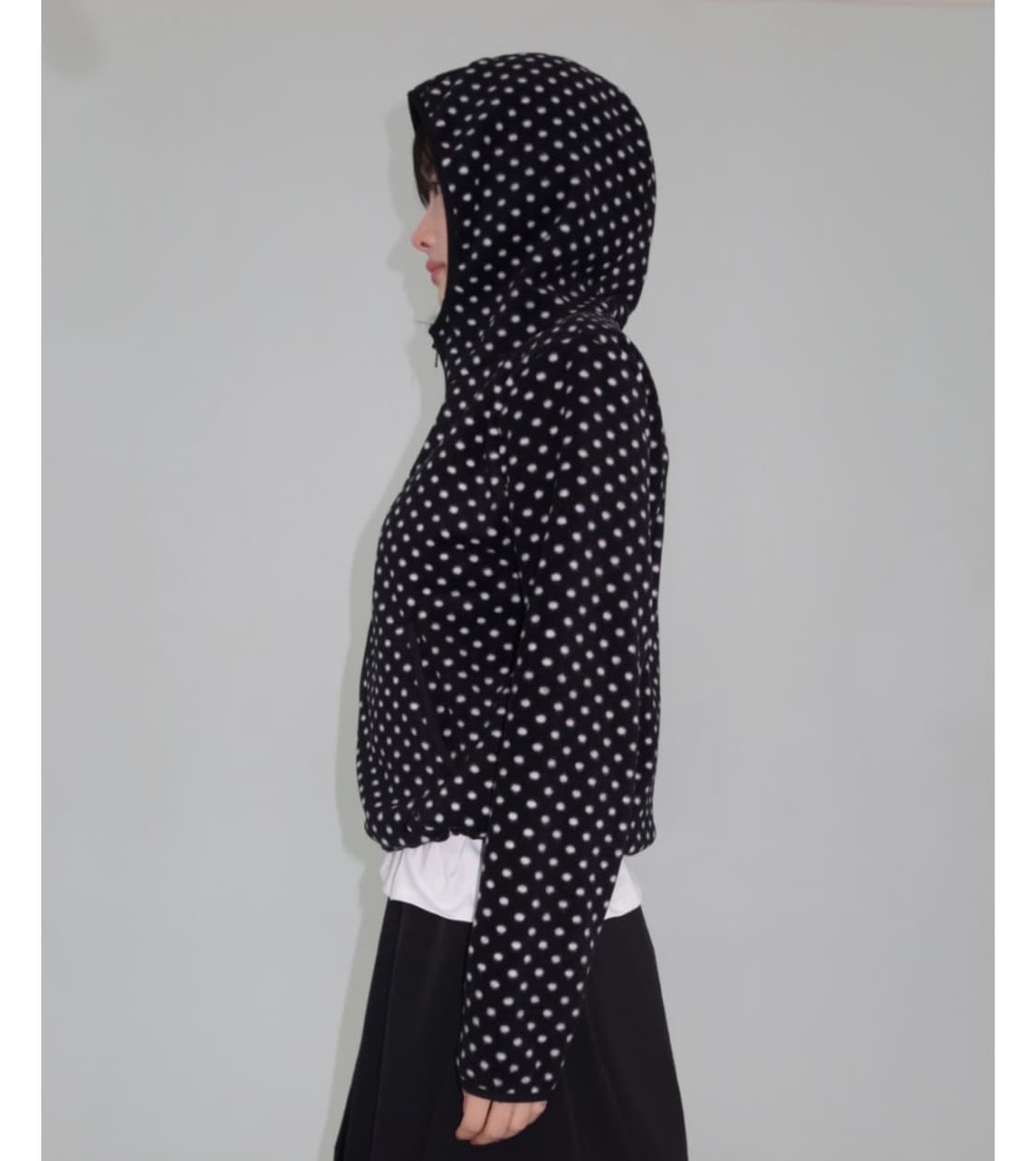 도트 후리스 판매합니다 (Yue project) 상품이미지2