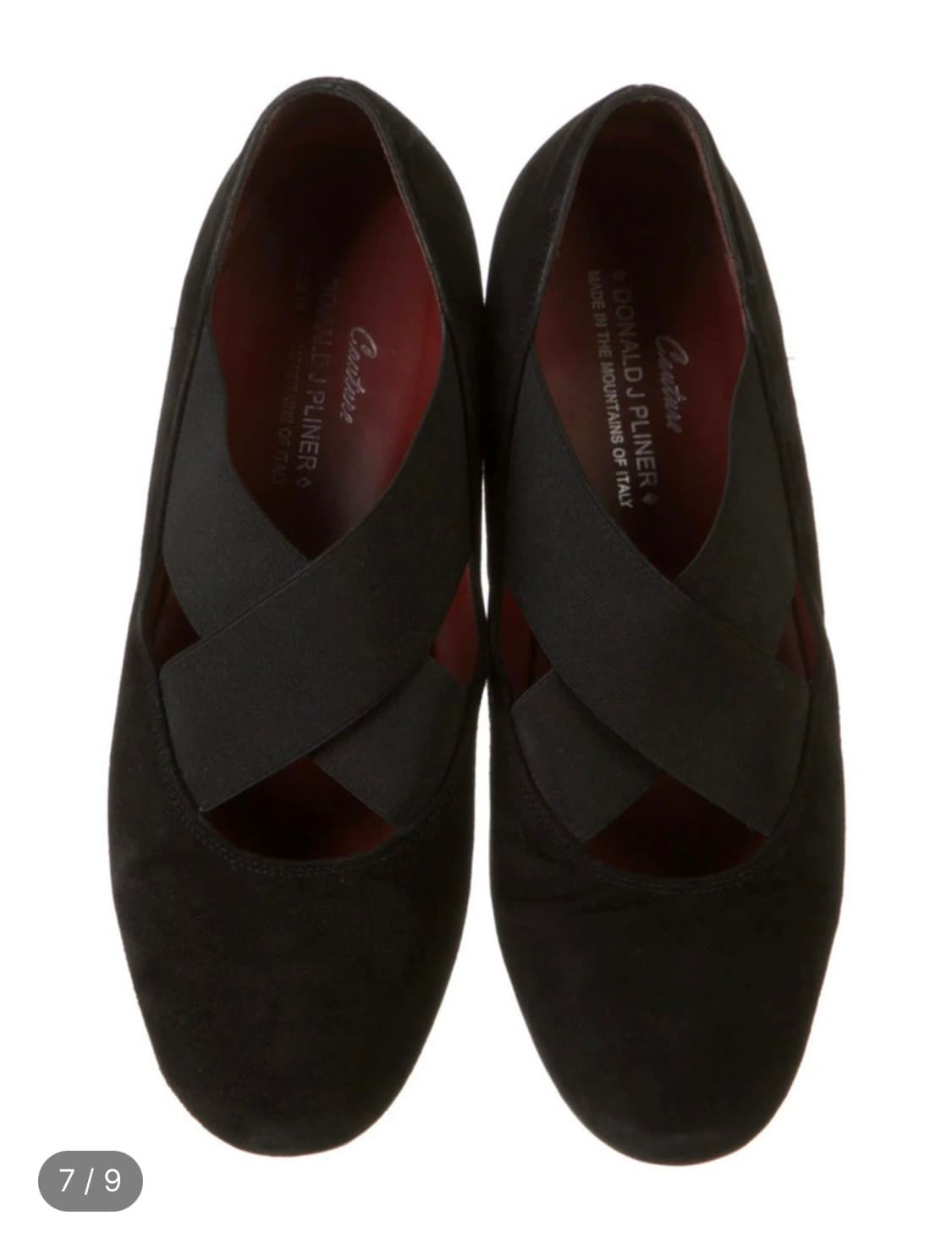 Donald J Pliner Suede Cross ElasticFlats 상품이미지7