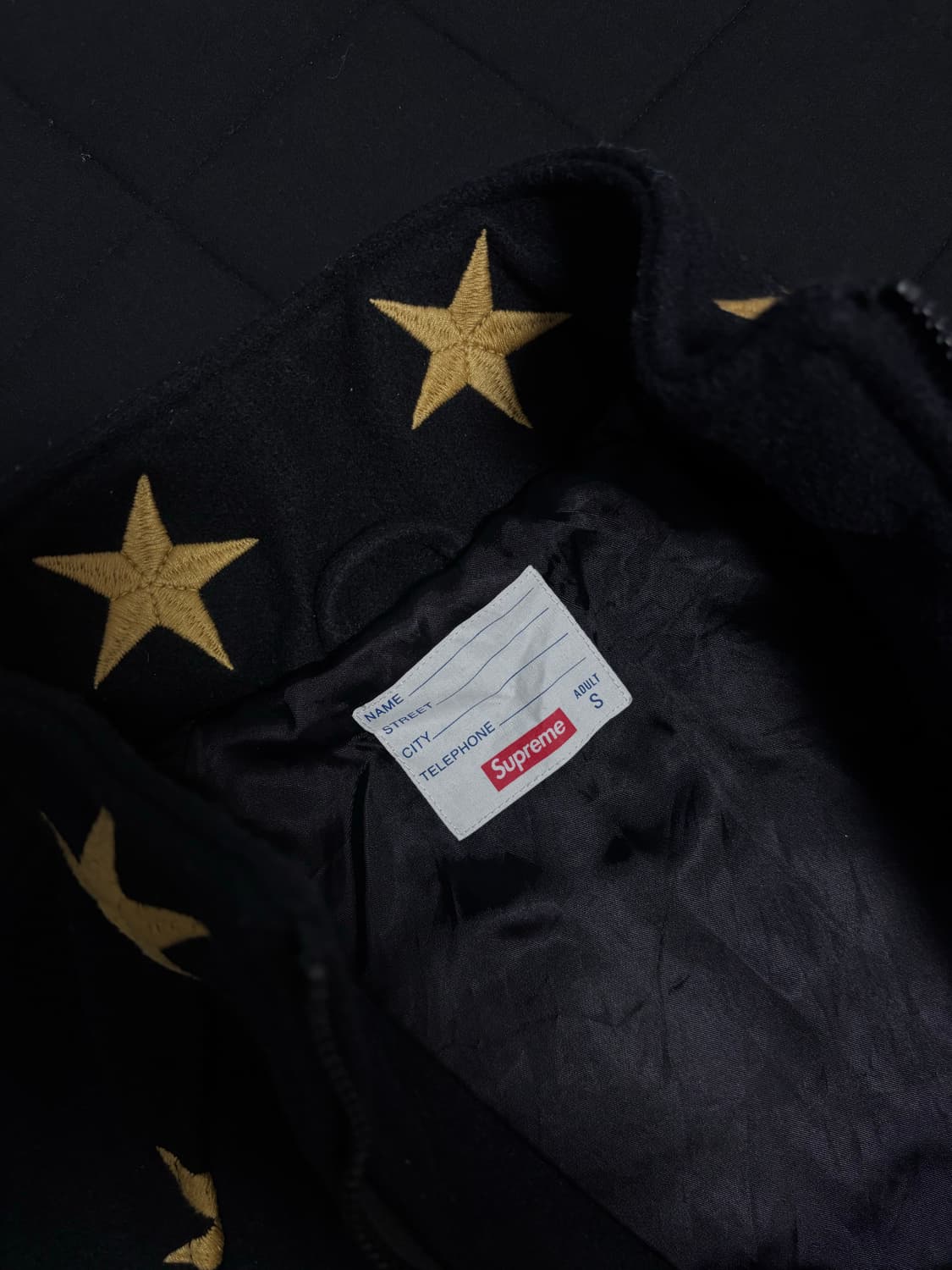 슈프림 별 자켓 점퍼 블랙 S 상품이미지5