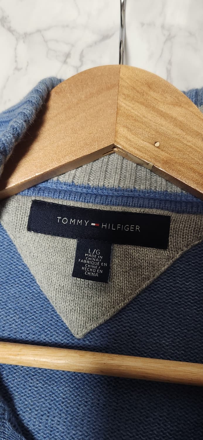 XL 타미힐피거 니트 집업 자켓 상품이미지7