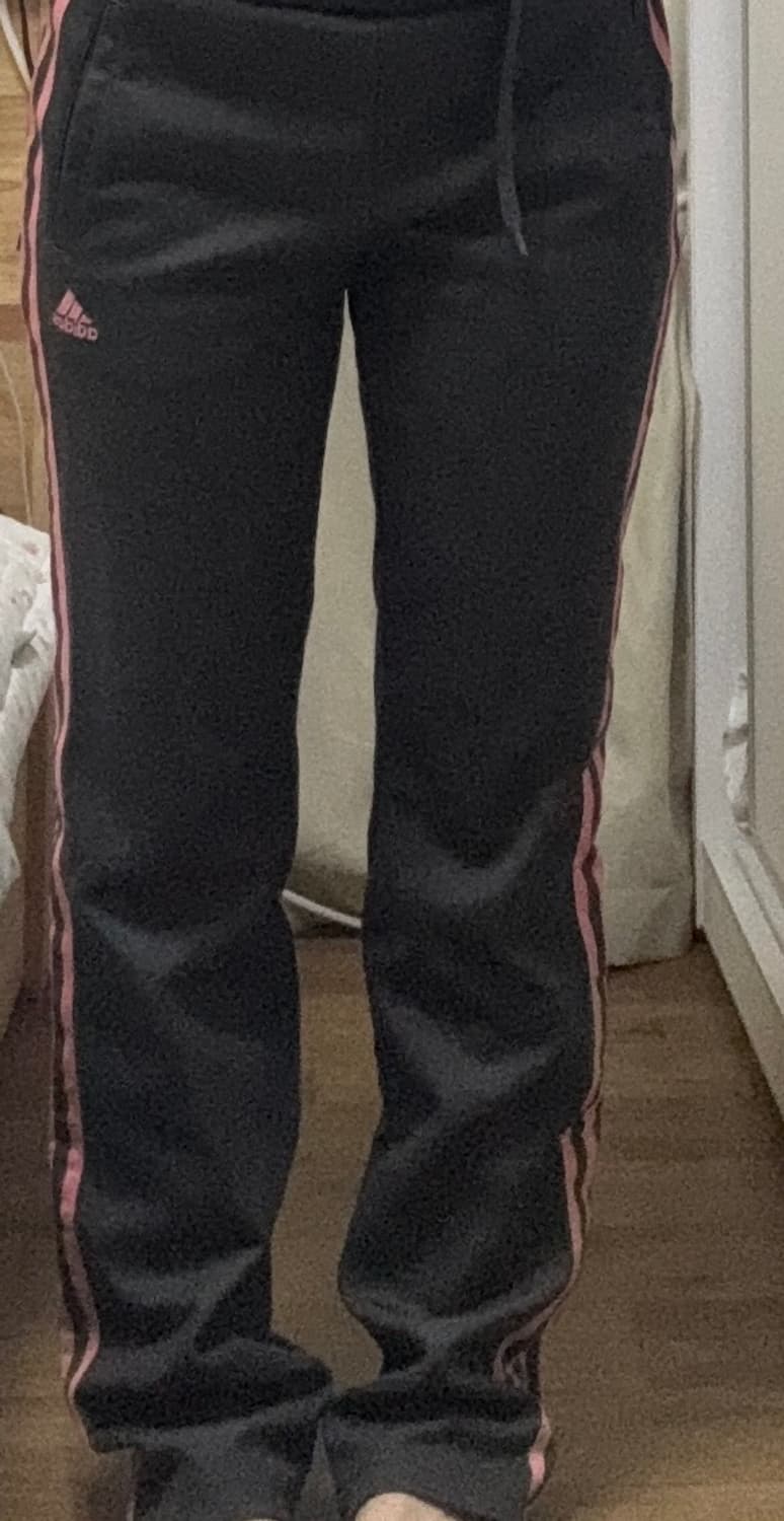 아디다스 팬츠 핑크 그레이 상품이미지2