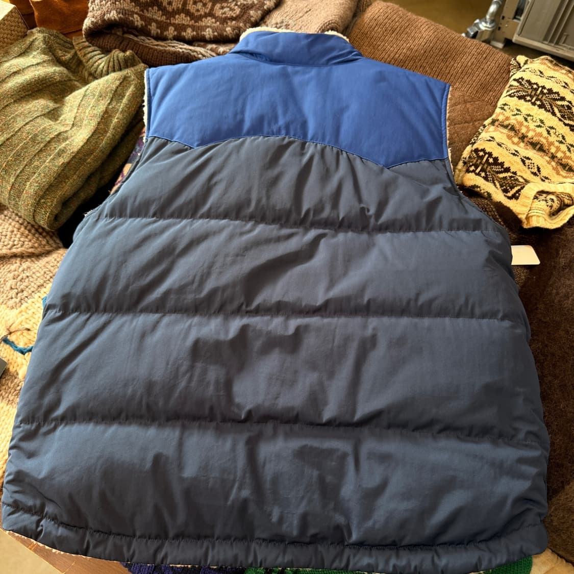 파타고니아 리버시블 비비 다운 베스트 L 상품이미지6