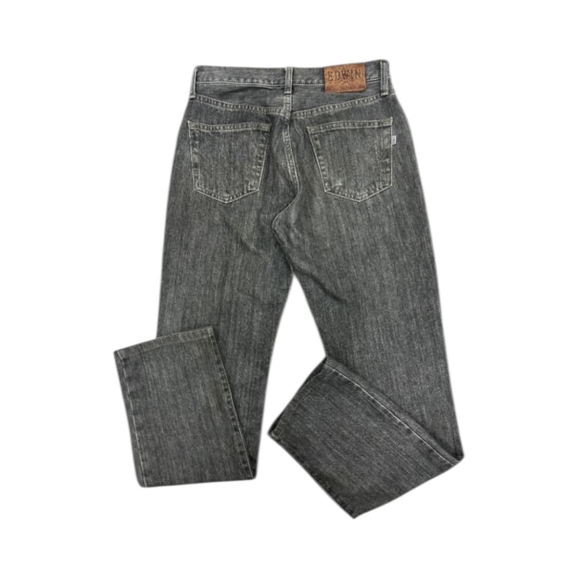 S) 에드윈 403 그레이 워시드 스트레이트 데님팬츠 BD-057 상품이미지4