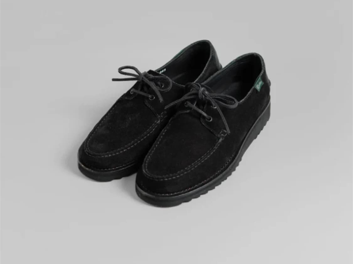 캡틴선샤인x파라부트 도밍구 uk7.5 블랙  상품이미지1