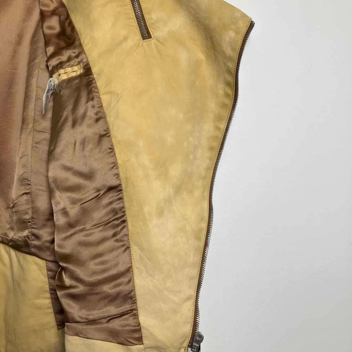 05SS 존 갈리아노 베이지 코튼 라이더 자켓 46 상품이미지10