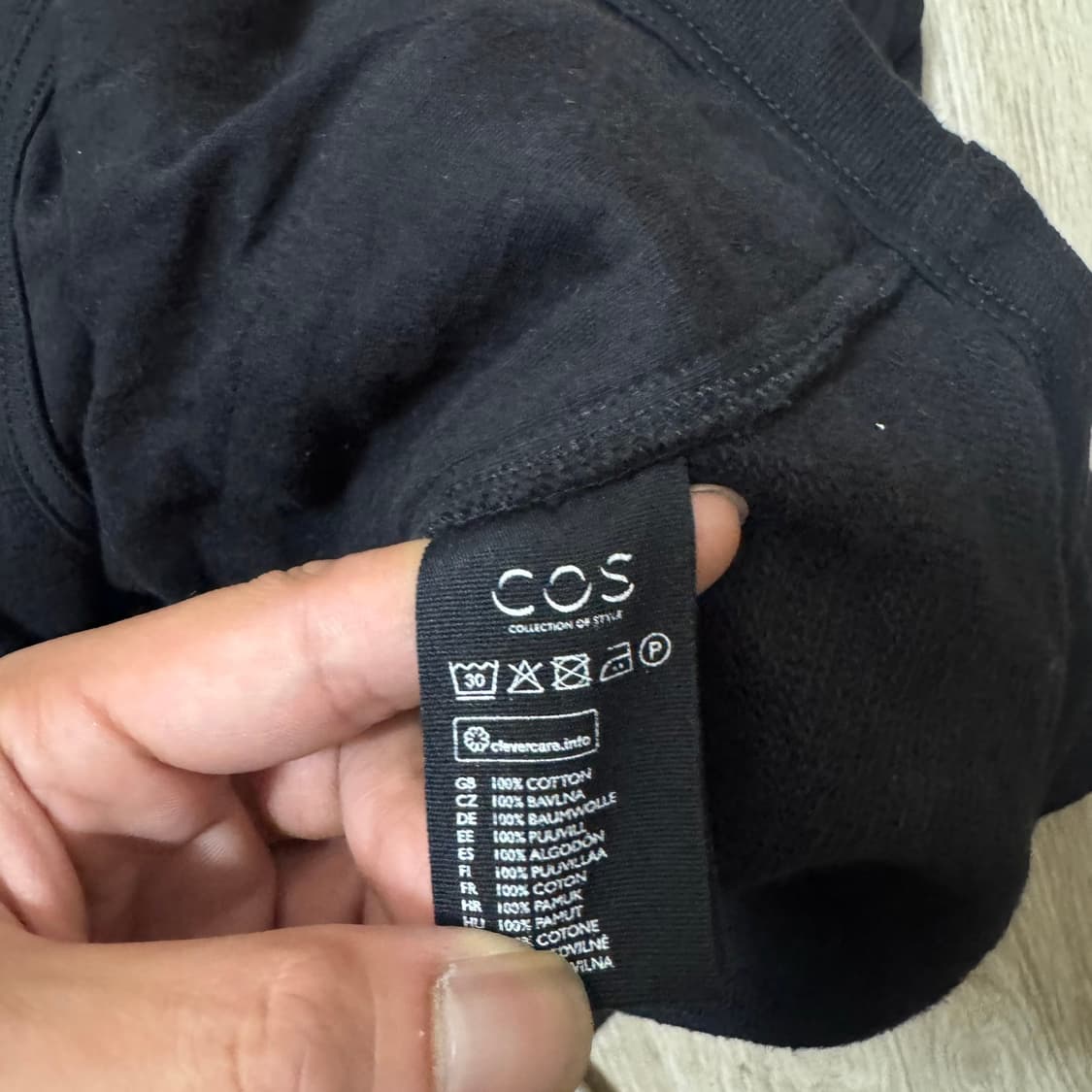 COS 코스 미니멀 포켓 하이넥 자켓 S/90 상품이미지5