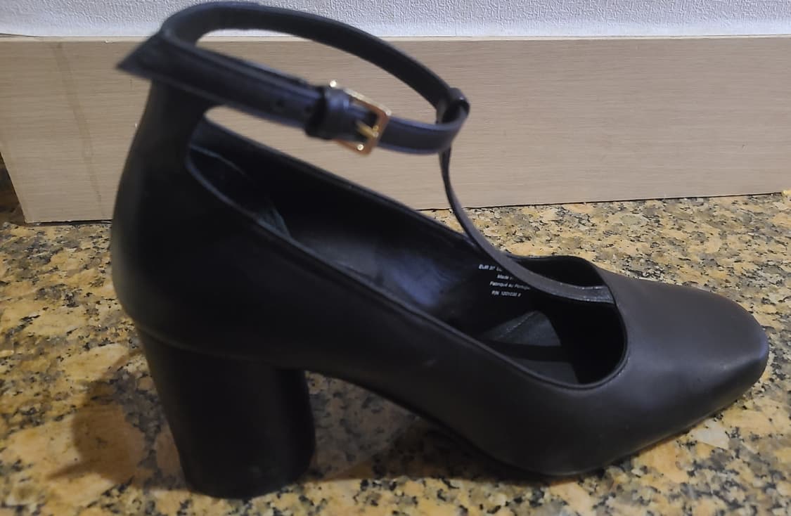 앤아더스토리즈 블랙 T스트랩 하이힐 구두 240 상품이미지9