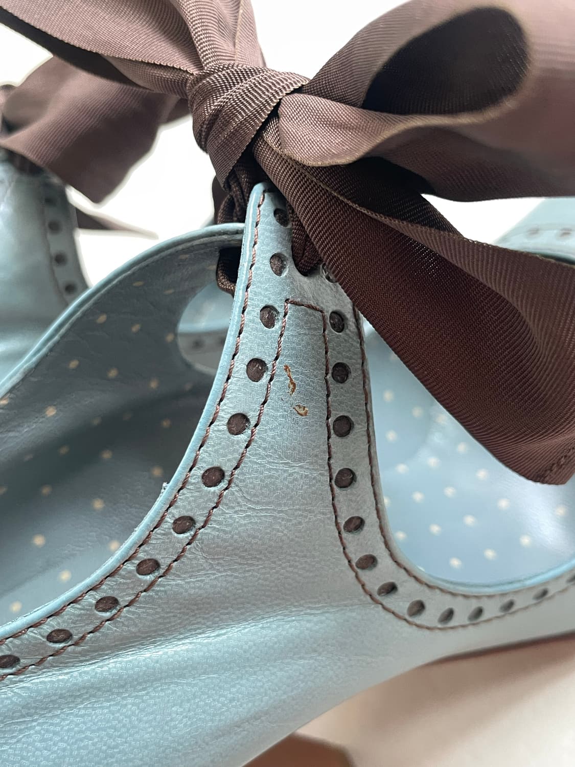 90's Moschino cheap and chic bow heels 상품이미지8
