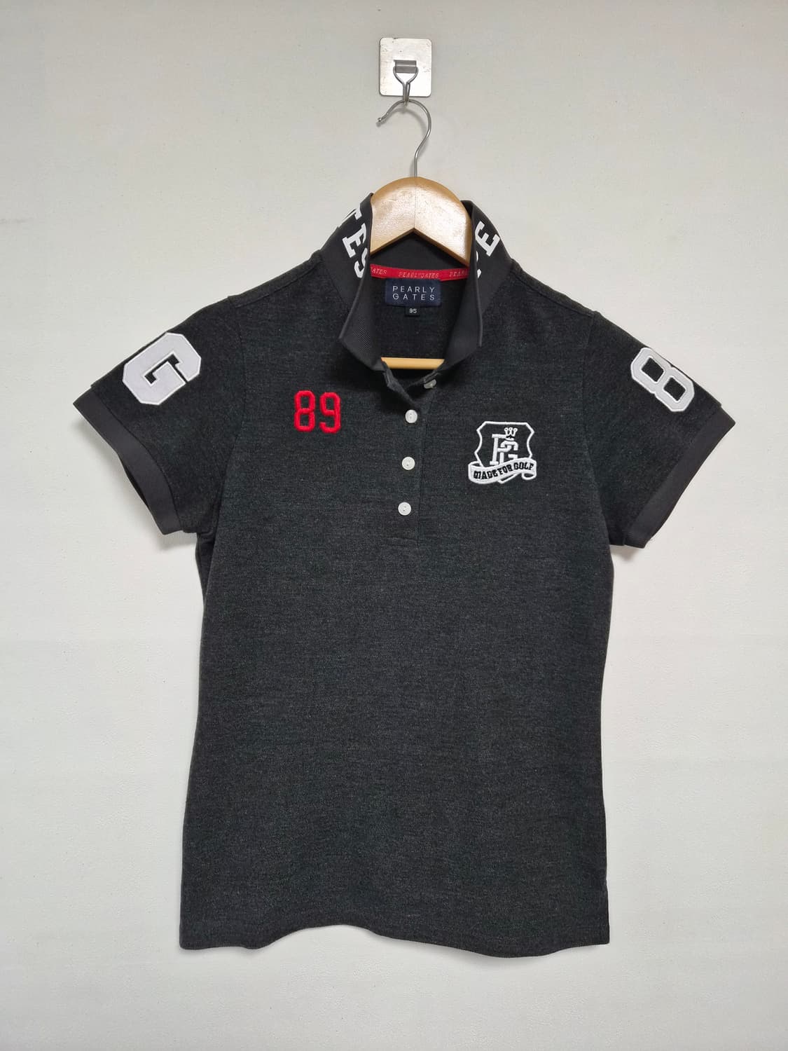 파리게이츠PearlyGates 골프 카라 티셔츠 95사이즈 - T83 상품이미지1