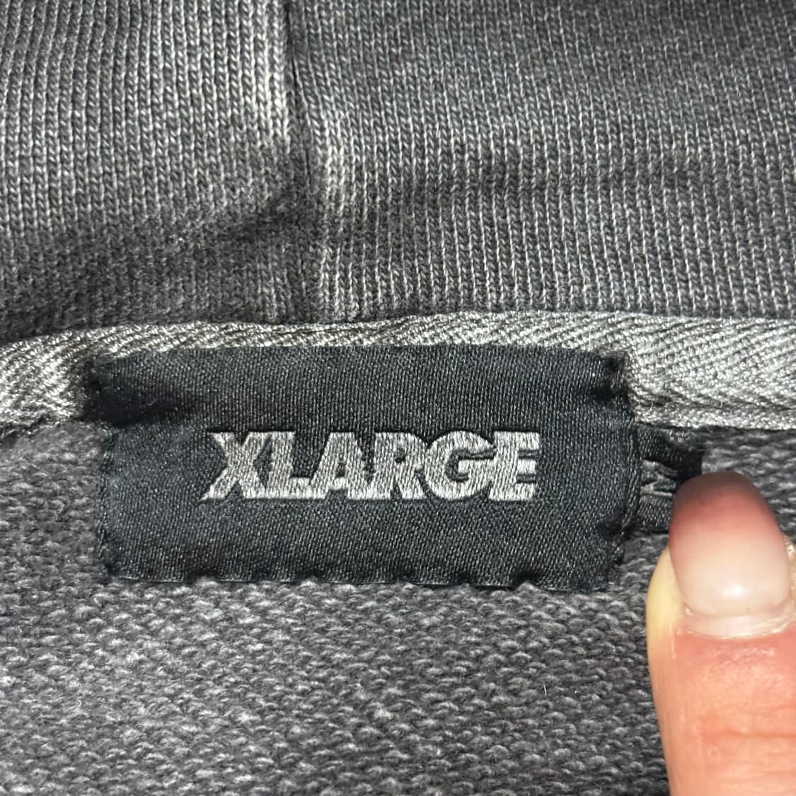 XLARGE Pigment Dyed Peace 후드스웻셔츠  상품이미지5