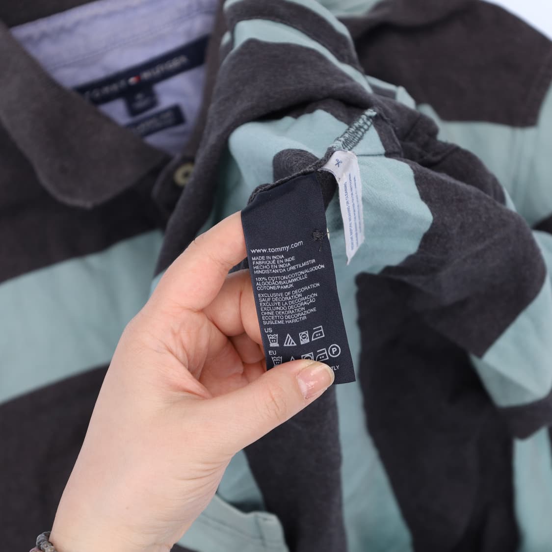 M 타미힐피거 반팔 카라티 0407M 상품이미지5