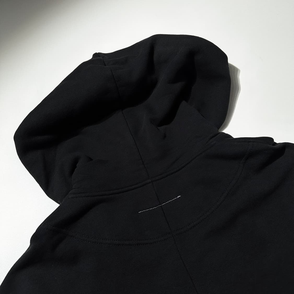 메종 마르지엘라 MM6 롱 후드집업 자켓 블랙 상품이미지6