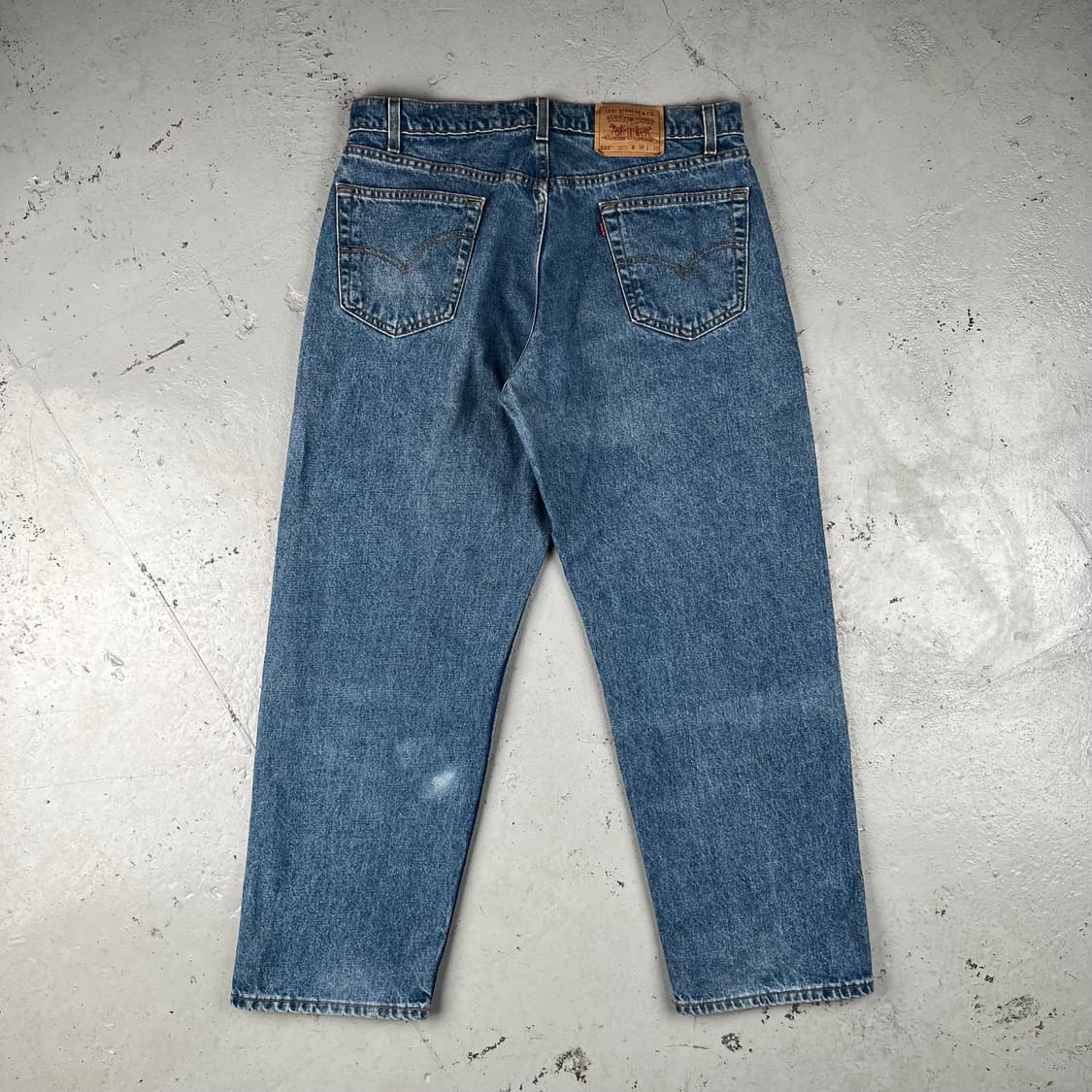 빈티지 리바이스 565 루즈핏 와이드 레그 데님 상품이미지3