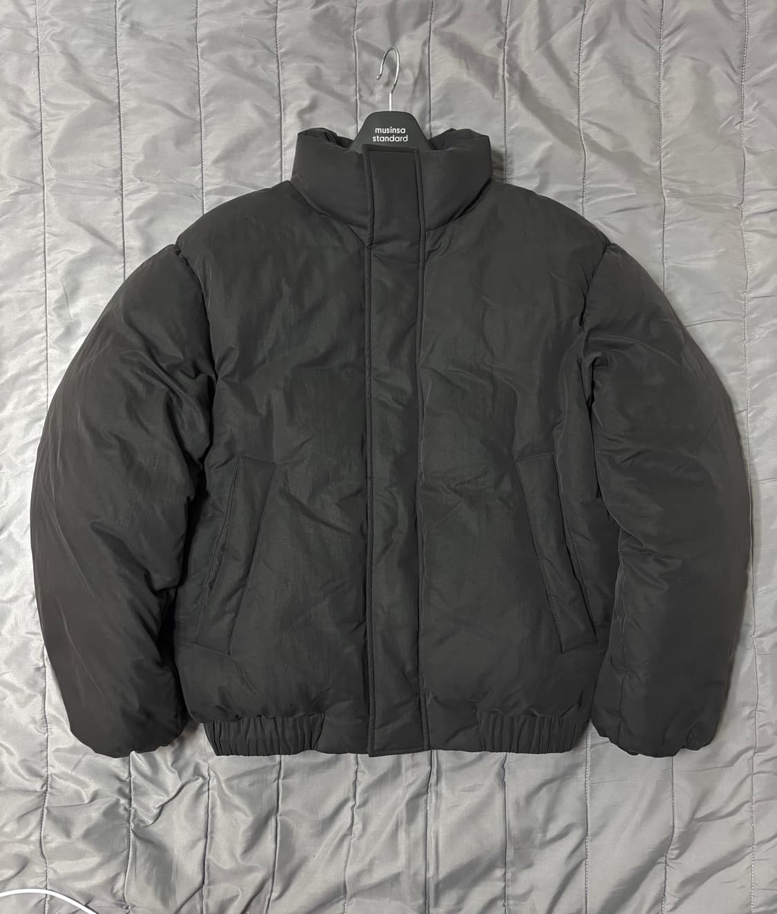 TNGT 티앤지티 구스다운 블랙 푸퍼 패딩 95(M) 상품이미지2