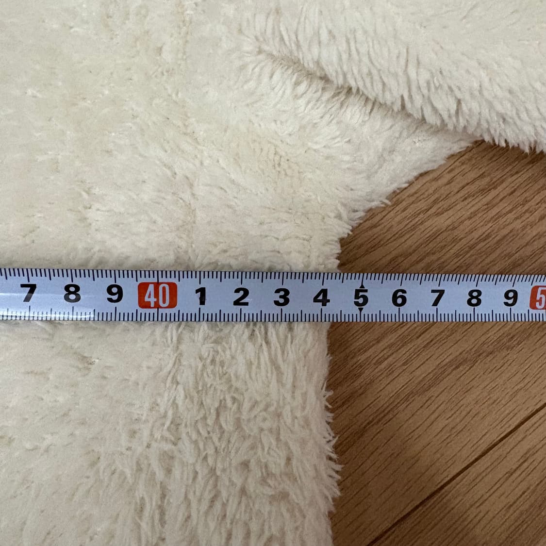 유니클로 아이보리 뽀글이 플리스 집업 S 상품이미지9