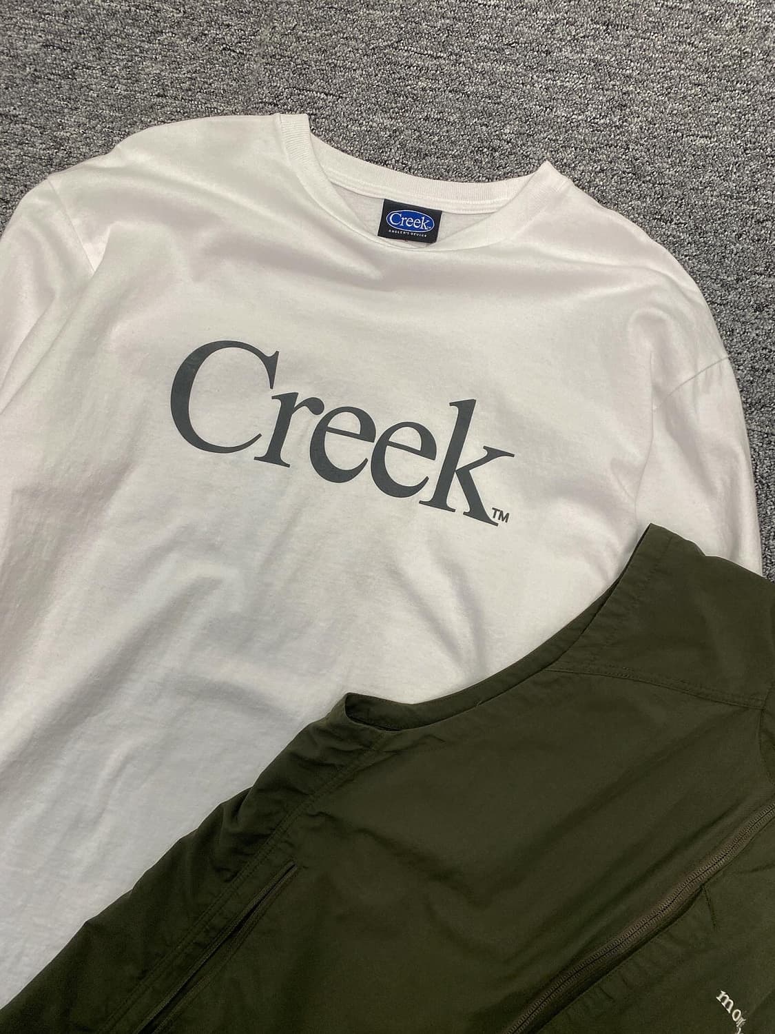 Creek 크릭 재팬브랜드 로고 롱슬리브 상품이미지1