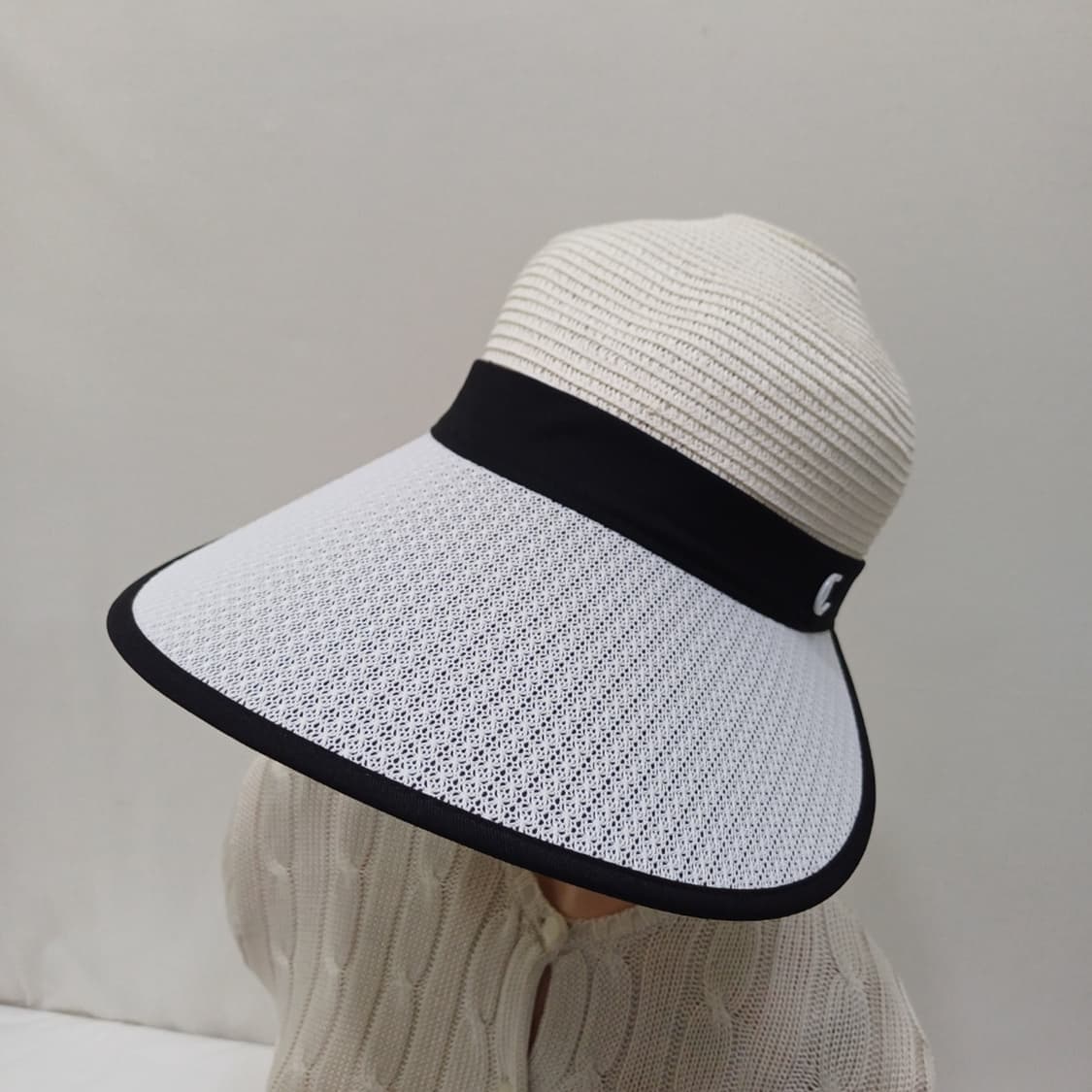 캘러웨이 골프 천연초 여성 와이드 넓은 챙 모자 훌륭 사랑봉봉 상품이미지1